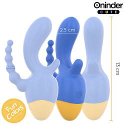 ONINDER CUTE - LOVE 3 SOME DREIFACHVIBRATOR - KOSTENLOSE WELTWEITE APP – Produktansicht 3
