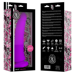 DELTA CLUB - TOYS LILA DILDO MEDIZINISCHES SILIKON 23 CM -O- 4.5 CM – Produktansicht 3