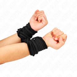 KINK - BAUMWOLLSEIL 10 METER SCHWARZ – Produktansicht 4