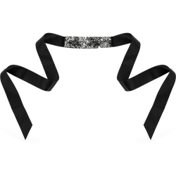 COQUETTE CHIC DESIRE - SCHWARZE SPITZENMASKE MIT BAND – Produktansicht 3