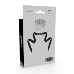 COQUETTE CHIC DESIRE - SCHWARZE SPITZENMASKE MIT BAND – Produktansicht 6