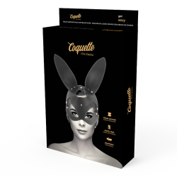 COQUETTE CHIC DESIRE - VEGANE LEDERMASKE MIT HASENOHREN – Produktansicht 5