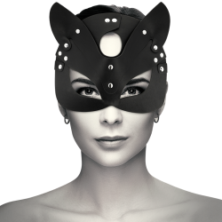 COQUETTE CHIC DESIRE - VEGANE LEDERMASKE MIT KATZENOHREN – Produktansicht 2