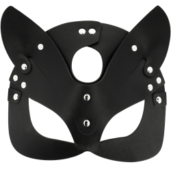 COQUETTE CHIC DESIRE - VEGANE LEDERMASKE MIT KATZENOHREN – Produktansicht 3