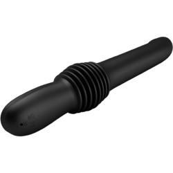 PRETTY LOVE - PAZUZU VIBRATOR 3 STOSSMODI SCHWARZ – Produktansicht 4