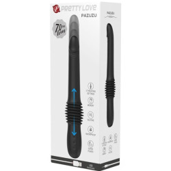 PRETTY LOVE - PAZUZU VIBRATOR 3 STOSSMODI SCHWARZ – Produktansicht 8