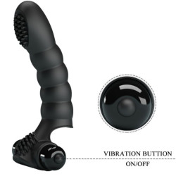 PRETTY LOVE - ALEXANDER FINGERVIBRATOR 10 VIBRATIONEN SCHWARZ – Produktansicht 6