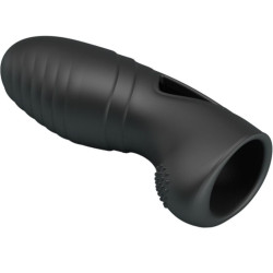 PRETTY LOVE - ALAN SILIKON-FINGERVIBRATOR SCHWARZ – Produktansicht 3