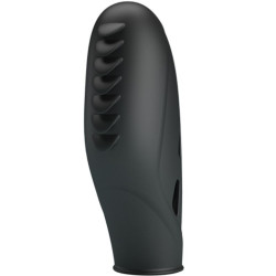 PRETTY LOVE - GILO SILIKON-FINGERVIBRATOR SCHWARZ – Produktansicht 2