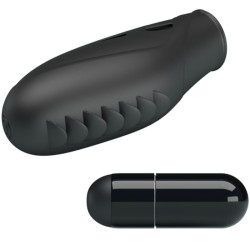 PRETTY LOVE - GILO SILIKON-FINGERVIBRATOR SCHWARZ – Produktansicht 4