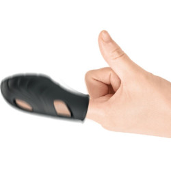 PRETTY LOVE - LICH SILIKON-FINGERVIBRATOR SCHWARZ – Produktansicht 4