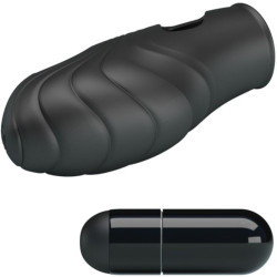 PRETTY LOVE - LICH SILIKON-FINGERVIBRATOR SCHWARZ – Produktansicht 5