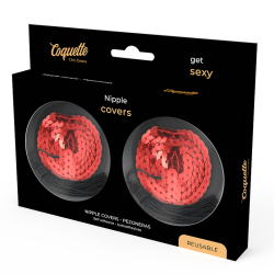 COQUETTE CHIC DESIRE - ROTE NIPPELABDECKUNG – Produktansicht 4