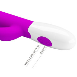 PRETTY LOVE - CENTAUR VIBRATOR RABBIT 30 VIBRATIONSMODI LILA – Produktansicht 4