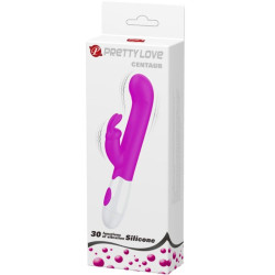 PRETTY LOVE - CENTAUR VIBRATOR RABBIT 30 VIBRATIONSMODI LILA – Produktansicht 6