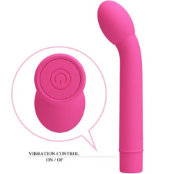 PRETTY LOVE - LOGAN G-SPOT VIBRATOR 10 VIBRATIONEN ROSA – Produktansicht 3