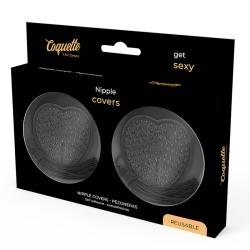 COQUETTE CHIC DESIRE - SCHWARZE NIPPELABDECKUNGEN – Produktansicht 4