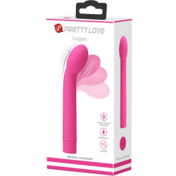 PRETTY LOVE - LOGAN G-SPOT VIBRATOR 10 VIBRATIONEN ROSA – Produktansicht 6