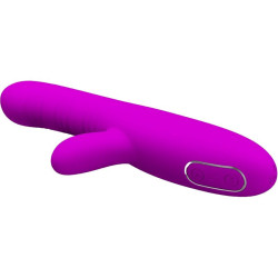 PRETTY LOVE - ANGELIQUE MULTIFUNKTIONSVIBRATOR + KLITORISSTIMULATOR LILA – Produktansicht 2