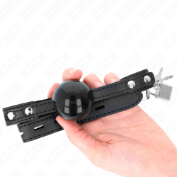 KINK - SOFT TPE BALL 4 CM GAG MODELL 3 60 x 2 CM VERSTELLBAR 37-52 CM – Produktansicht 4