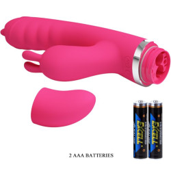 PRETTY LOVE - PHOENIX MULTIFUNKTIONS-KANINCHENVIBRATOR ROSA – Produktansicht 5