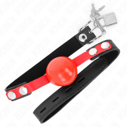 KINK - SOFT TPE BALL 4 CM GAG MODELL 4 60 x 2 CM VERSTELLBAR 37-52 CM – Produktansicht 2