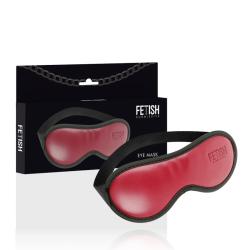 FETISH SUBMISSIVE DARK ROOM - VEGANE LEDERMASKE MIT NEOPRENFUTTER – Produktansicht 2