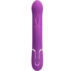 PRETTY LOVE - COALE 4 IN 1 MULTIFUNKTIONS-RABBIT-VIBRATOR LILA – Produktansicht 2