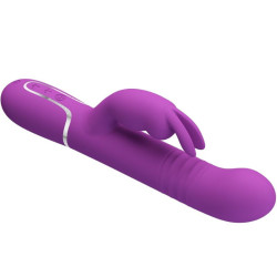 PRETTY LOVE - COALE 4 IN 1 MULTIFUNKTIONS-RABBIT-VIBRATOR LILA – Produktansicht 4
