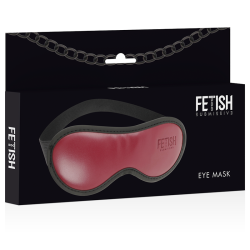 FETISH SUBMISSIVE DARK ROOM - VEGANE LEDERMASKE MIT NEOPRENFUTTER – Produktansicht 4