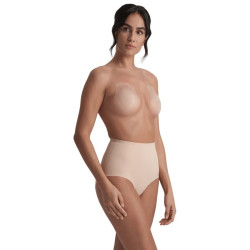 BYE-BRA - RABBIT COPAS DE SILICONA BEIGE TALLA XL – Produktansicht 2