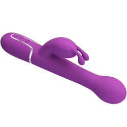 PRETTY LOVE - DEJON 3 IN 1 MULTIFUNKTIONS-RABBIT-VIBRATOR LILA – Produktansicht 4