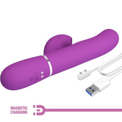 PRETTY LOVE - PERLITA 3 IN 1 MULTIFUNKTIONS-RABBIT-VIBRATOR LILA – Produktansicht 7