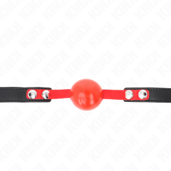 KINK - SOFT TPE BALL 4 CM GAG MODELL 4 60 x 2 CM VERSTELLBAR 37-52 CM – Produktansicht 3