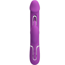 PRETTY LOVE - KAMPAS 3 IN 1 MULTIFUNKTIONS-RABBIT-VIBRATOR LILA – Produktansicht 2