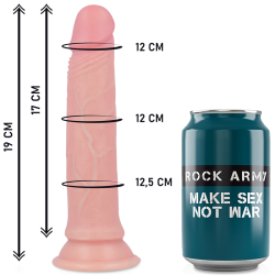ROCKARMY - HARNESS + FLÜSSIGER SILIKONDILDO PREMIUM AVENGER 19 CM -O- 3.98 CM – Produktansicht 3