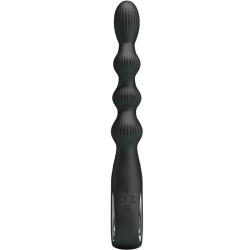 PRETTY LOVE - FEDERER ANALVIBRATOR 12 VIBRATIONEN SCHWARZ – Produktansicht 2