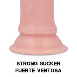ROCKARMY - HARNESS + FLÜSSIGER SILIKONDILDO PREMIUM AVENGER 19 CM -O- 3.98 CM – Produktansicht 9