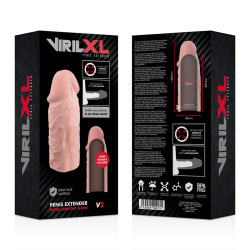 VIRILXL - NATÜRLICHE PENISVERLÄNGERUNG AUS FLÜSSIGEM SILIKON V3 – Produktansicht 9
