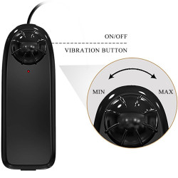 BAILE - CATOBLEPAS REALISTISCHER VIBRATOR 20,6 CM FLESH FERNBEDIENUNG – Produktansicht 6