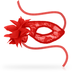 OHMAMA - MASKEN MASKEN MIT SPITZE UND ROTEN BLUMEN – Produktansicht 2