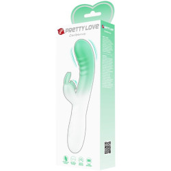 PRETTY LOVE - CERBERUS RABBIT VIBRATOR 3O VIBRATIONEN GRÜN – Produktansicht 9