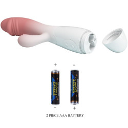 PRETTY LOVE - SNAPPY RABBIT VIBRATOR 30 VIBRATIONEN ROSA – Produktansicht 8