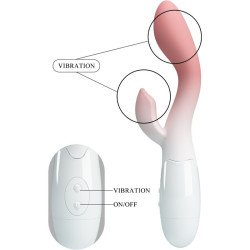 PRETTY LOVE - BRIGHTY G-SPOT VIBRATOR + KLITORIS-STIMULATOR 30 VIBRATIONEN ROSA – Produktansicht 3