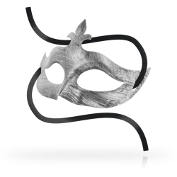 OHMAMA - MASKEN FLOWER DE LIS SILBER MASKE – Produktansicht 2