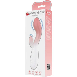 PRETTY LOVE - BRIGHTY G-SPOT VIBRATOR + KLITORIS-STIMULATOR 30 VIBRATIONEN ROSA – Produktansicht 6