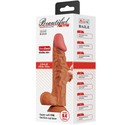 BAILE - BURAQ REALISTISCHER DILDO 24 CM FLEISCH – Produktansicht 6