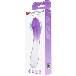 PRETTY LOVE - ELEMENTAL G-SPOT VIBRATOR 30 VIBRATIONEN LILA – Produktansicht 6