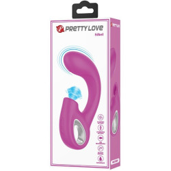 PRETTY LOVE - SIBEL SIBEL G-SPOT VIBRATOR + KLITORIS-STIMULATOR 10 VIBRATIONEN LILA – Produktansicht 7