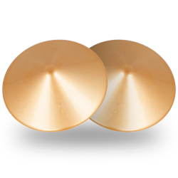 COQUETTE CHIC DESIRE - NIPPELABDECKUNGEN GOLDENE KREISE – Produktansicht 3